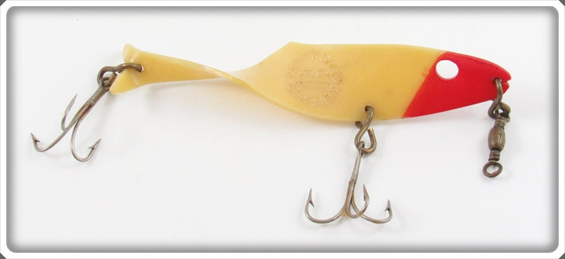 Vintage Bill Dewitt Red & White Twisting Killer Lure