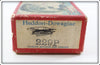 Heddon Shiner Scale Weedless Widow Empty Box With Extra Double Hook Insert 229P