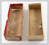 Heddon Red & White Vamp and Little Luny Empty Box Pair