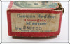 Heddon Red & White Vamp and Little Luny Empty Box Pair