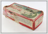 Heddon Red & White Vamp and Little Luny Empty Box Pair