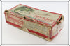 Heddon Red & White Vamp and Little Luny Empty Box Pair