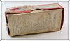 Heddon Red & White Vamp and Little Luny Empty Box Pair