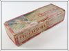 Heddon Red & White Vamp and Little Luny Empty Box Pair