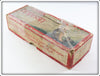 Heddon Red & White Vamp and Little Luny Empty Box Pair