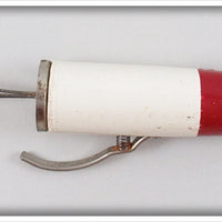 Vintage Sevdy Enterprises Red & White Weed King Lure