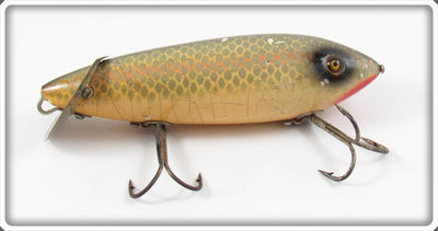 Vintage Heddon Abbey & Imbrie Shiner Scale Crab Wiggler Lure