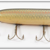 Vintage Heddon Abbey & Imbrie Shiner Scale Lucky 13 Lure