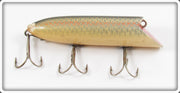 Vintage Heddon Abbey & Imbrie Shiner Scale Lucky 13 Lure