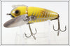 Heddon Yellow Shore Cone Tail Crazy Crawler 2120 XRY
