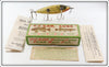 Vintage Creek Chub Day N Nite Injured Minnow In End Label Box 1521