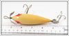 Heddon White Red Eye 300 Surface Minnow