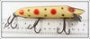 Vintage Heddon Strawberry Spot 6" Musky Vamp 7550 S