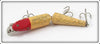 Creek Chub Nite Glow Red Head Jointed Husky Pikie 3022 Special