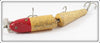 Creek Chub Nite Glow Red Head Jointed Husky Pikie 3022 Special