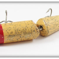 Creek Chub Nite Glow Red Head Jointed Husky Pikie 3022 Special