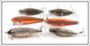 6 Pflueger Mustang, Palomine & Scoop Lures In Dealer Box