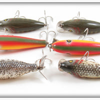 6 Pflueger Mustang, Palomine & Scoop Lures In Dealer Box