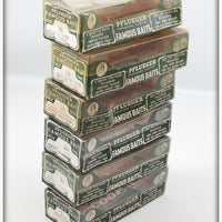 6 Pflueger Mustang, Palomine & Scoop Lures In Dealer Box