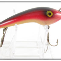 Vintage Moonlight Red & Black Pollywog Lure