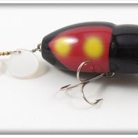 Plastic Image Red & Black Scarab Lure 