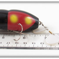 Plastic Image Red & Black Scarab
