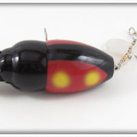 Plastic Image Red & Black Scarab