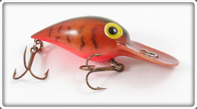 Vintage Storm Pre Rapala Orange / Red Craw Wiggle Wart Lure