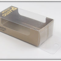 Plastic Image Yellow & Black Scarab In Box