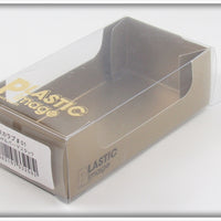 Plastic Image Yellow & Black Scarab In Box
