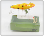 Plastic Image Yellow Spotted Quiver Lure In Box