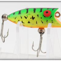 Heddon Fluorescent Green Crawdad Tiny Lucky 13 380 GRA Lure
