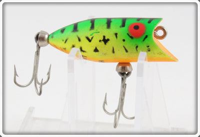 Heddon Fluorescent Green Crawdad Tiny Lucky 13 380 GRA Lure