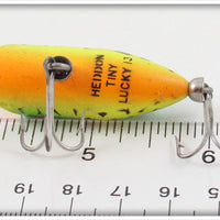Heddon Fluorescent Green Crawdad Tiny Lucky 13 380 GRA