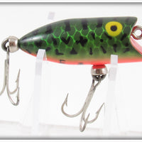 Vintage Heddon Green Crawdad Tiny Lucky 13 380 GR Lure