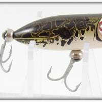 Vintage Heddon Natural Leopard Frog Tiny Lucky 13 380 NF Lure