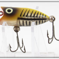 Heddon Transparent Yellow Black Bone Tiny Lucky 13 380 XRYBB