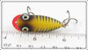 Heddon Transparent Yellow Black Bone Tiny Lucky 13 380 XRYBB