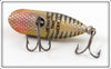 Heddon Transparent Yellow Black Bone Tiny Lucky 13 380 XRYBB