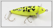 Vintage Heddon Coachdog Fluorescent Yellow 210 CDF Lure