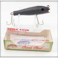 Vintage Creek Chub Grey Midget Darter Lure In Box 8010 W