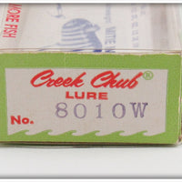 Creek Chub Grey Midget Darter In Box 8010 W