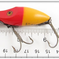 Heddon Yellow Red Head Midget River Runt 9019YRH