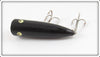 Heddon Solid Black Chugger Spook 9540 B