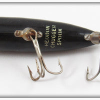 Heddon Solid Black Chugger Spook 9540 B
