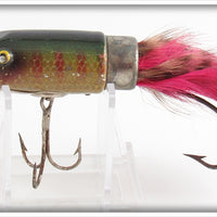 Paw Paw Yellow Perch Feather Casting Minnow