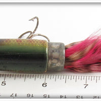 Paw Paw Yellow Perch Feather Casting Minnow