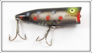 Heddon Fish Flash Spots On Black Chugger Spook FF 9540 SOB