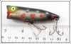Heddon Fish Flash Spots On Black Chugger Spook FF 9540 SOB