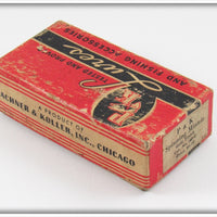 P & K Gold Finish Spinning Minnie In Box